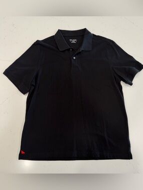 UNTUCKit Men's Black Polo Shirt Large